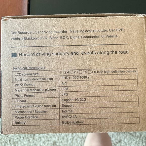 Milerong 1080P FHD Dash Camera for Cars Dash Cam Front and Rear - Picture 11 of 11